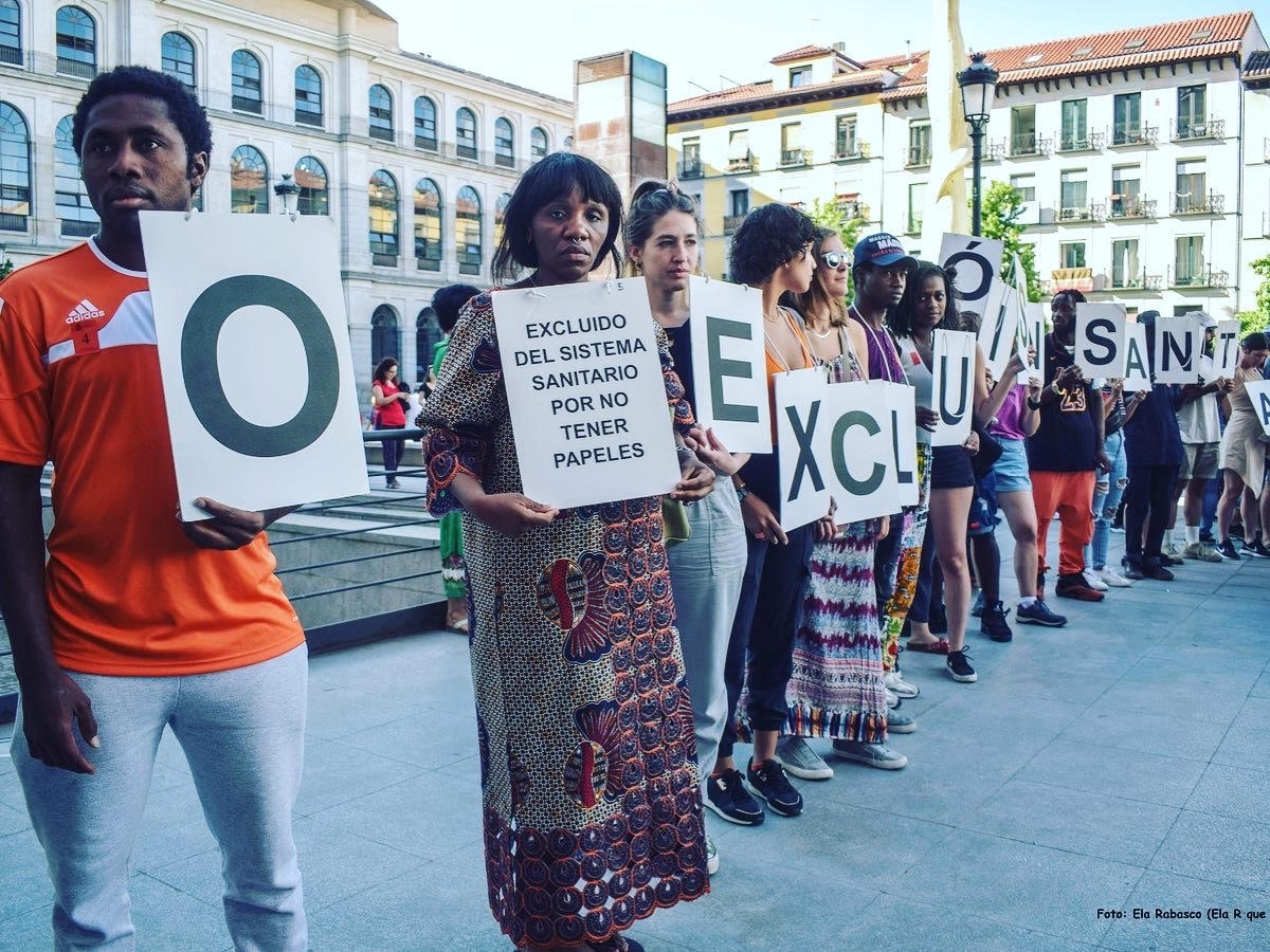 Stop exclusión sanitaria